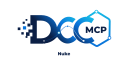 DCC-MCP · Foundry Nuke 家族标识 · 浅色背景 · 实际 128 像素 optical 导出