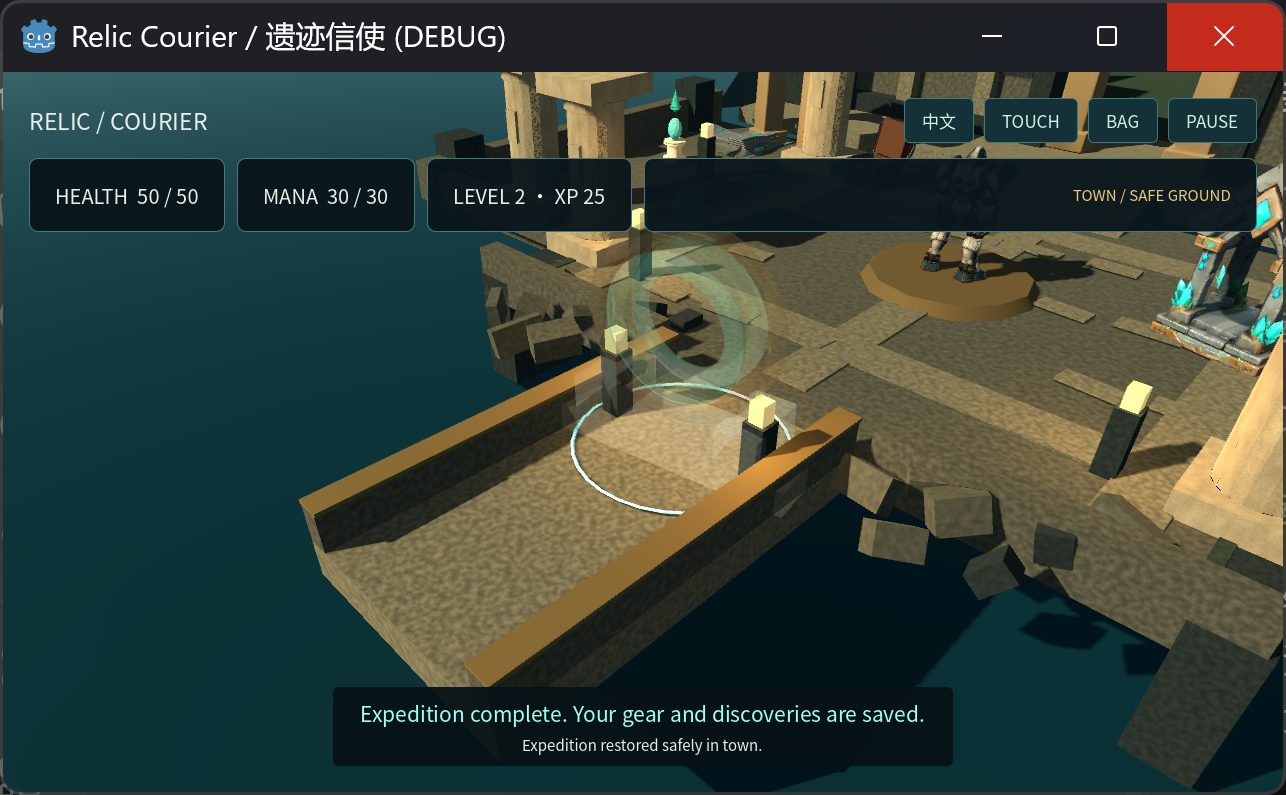 Town and equipment restored in a fresh normal process